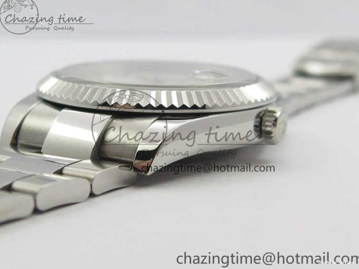0506 DateJust 126334 SS Noob 1:1 904L Best Edition Gray Dial Diamond on Oyster Bracelet A MultiPurpose 3167